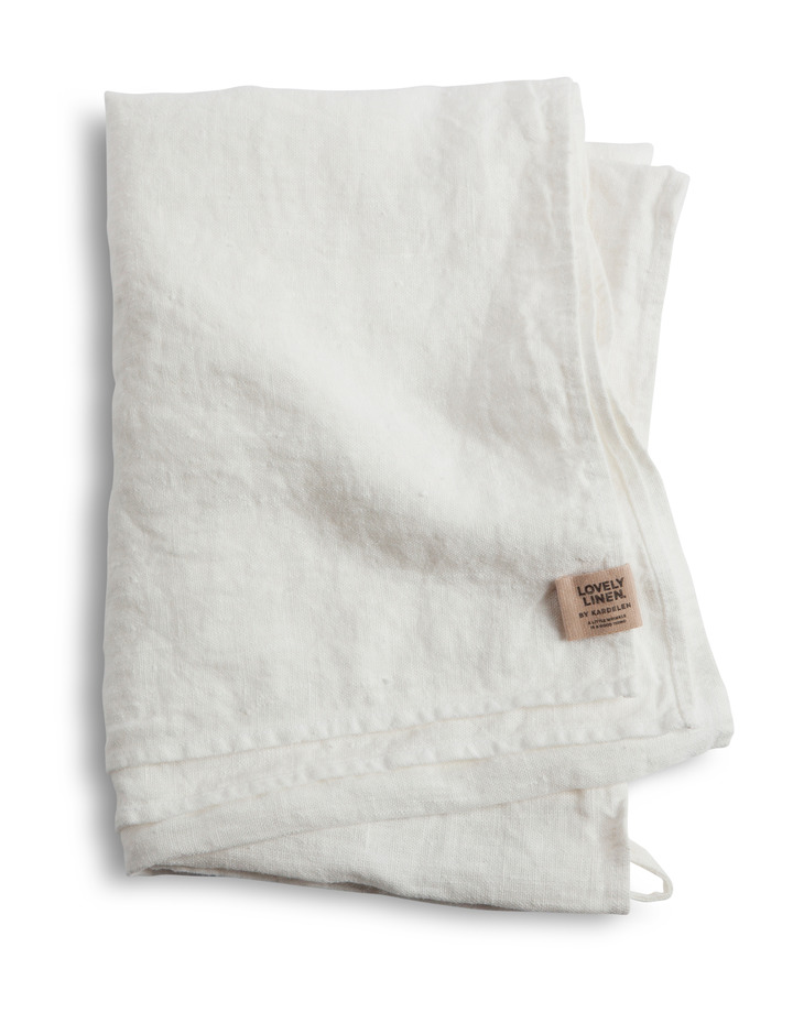 Hamam Leinen Badetuch Lovely Linen off white