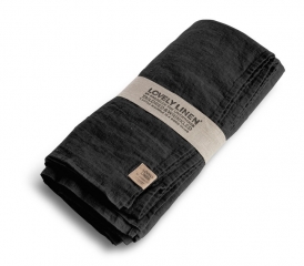 Leinentischdecke LOVELY dark grey Lovely Linen