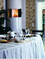 Leinentischdecke LOVELY light grey Lovely Linen