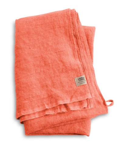 Hamam Towel Peach by Lovely Linen