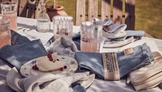 Lovely Linen Frische Tischdekoration aus Leinen