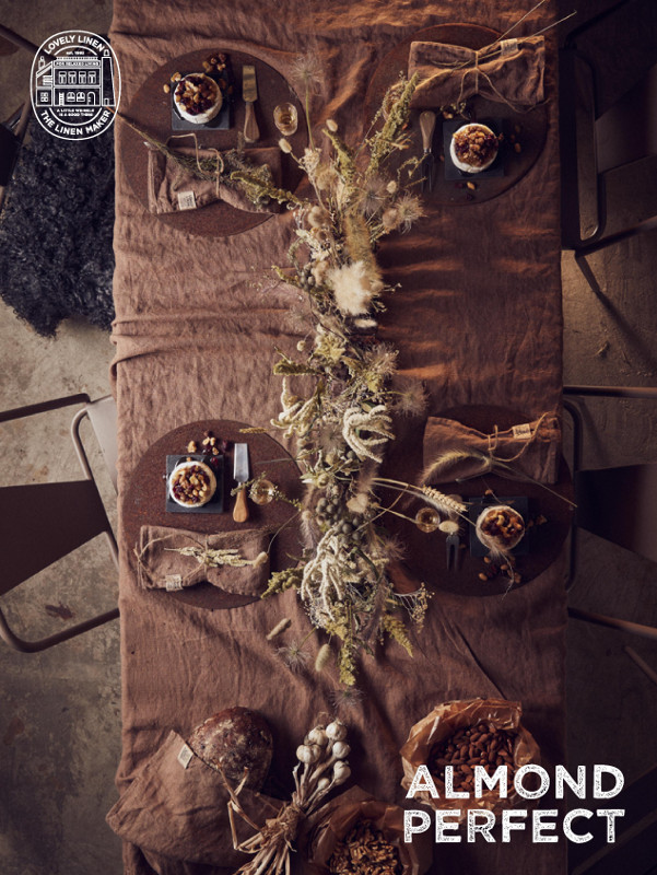 Bettwäsche & Tischdecken in Naturfarben