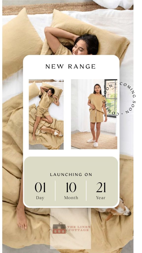 Pyjama Schlafanzug und Bettwäsche von Magic Linen