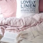 Hochwertige Natur Bettwäsche Misty Sunset Stripe von Lovely Linen 2