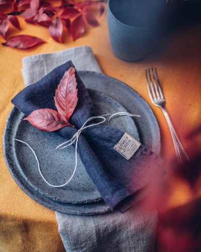 Tischdekoration und Servietten von Lovely Linen